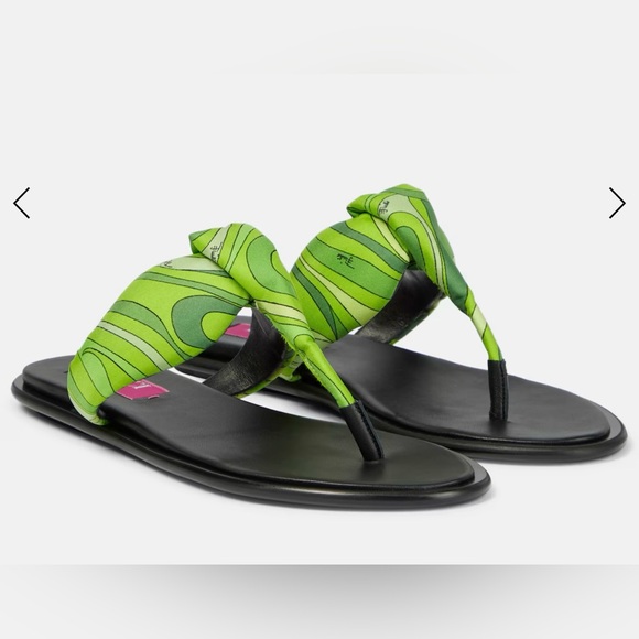 PUCCI sandals size 38 - Picture 1 of 5